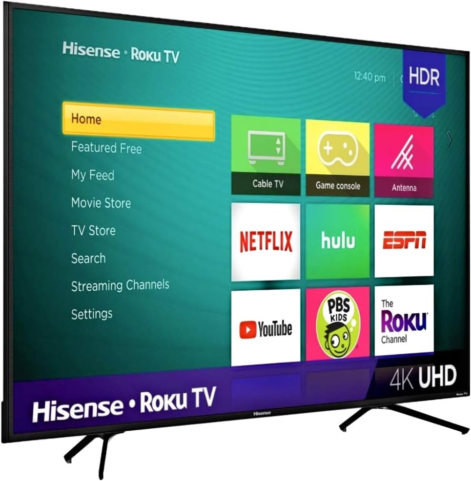 Hisense 55" R6070E3 Series 4K UHD Roku Smart TV
