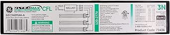 GE GEC340MAX-A Compact Fluorescent CFL Ballast