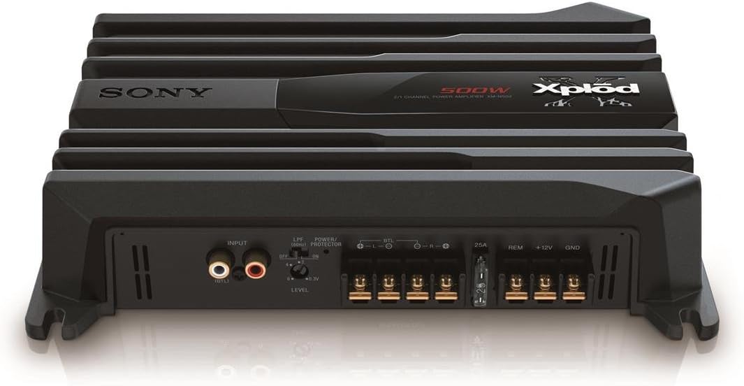 Sony XMN502 2/1 Channel 500W Car Amplifier