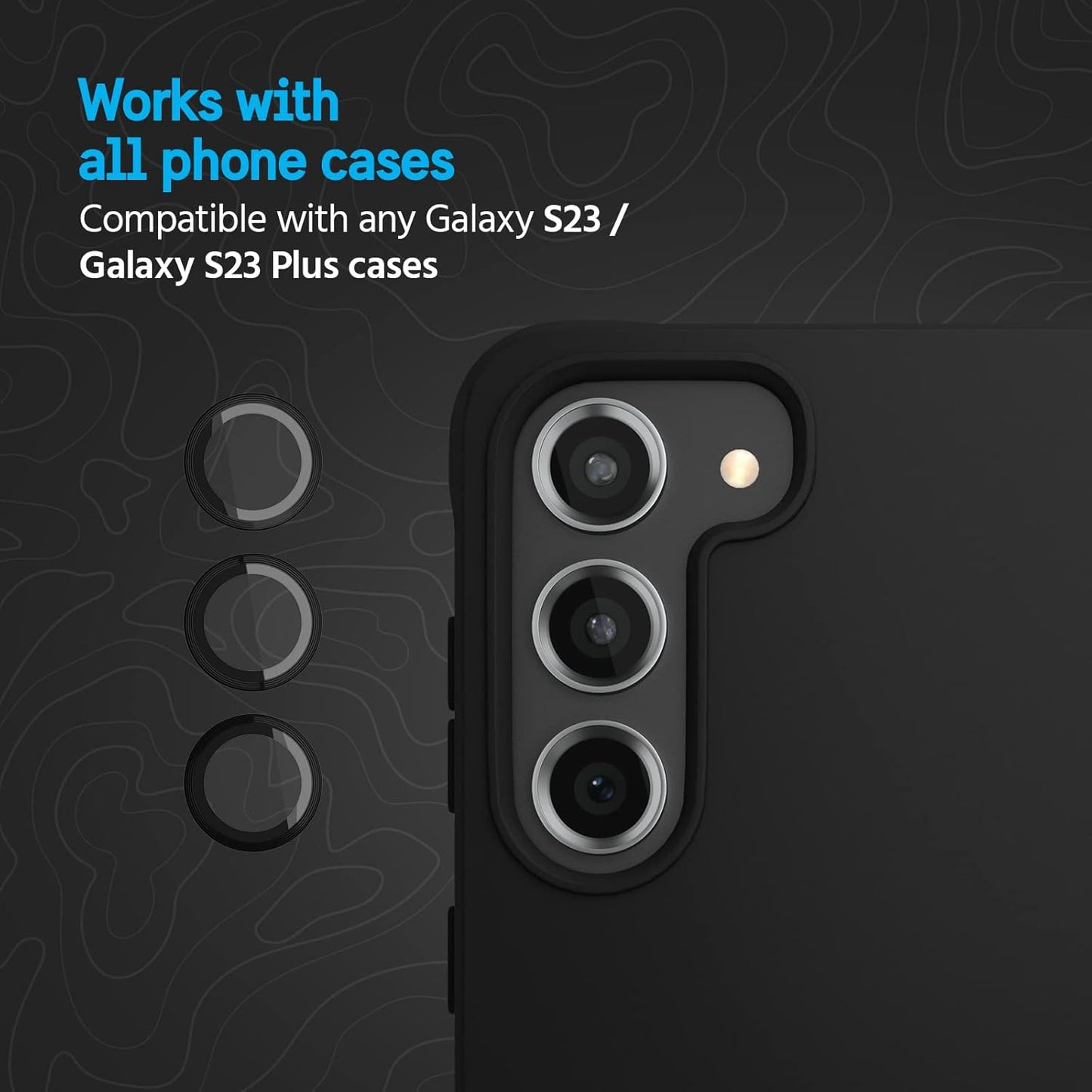 Pelican PP050796 Galaxy S23 Camera Lens Protector