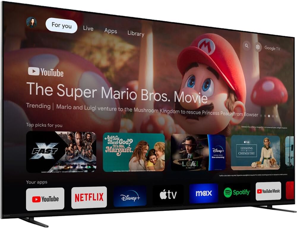 Sony E2SNK55XR70 55" BRAVIA 7 4K QLED Mini-LED TV Bundle