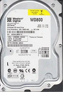 Western Digital WD800BB-22DKA0 80GB IDE Hard Drive — main product image