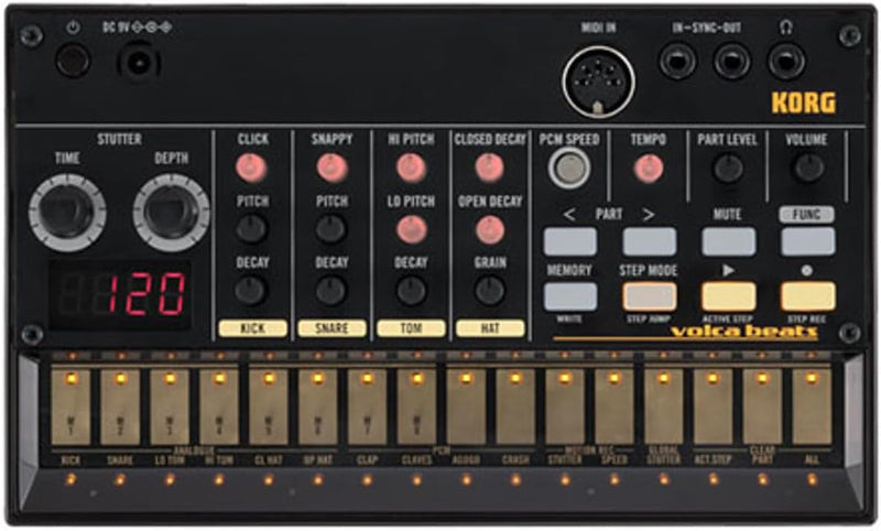 Korg Volca Beats Analog Rhythm Machine (Open Box) — main product image