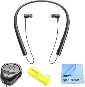 Sony MDR-EX750 h.Ear Wireless Bluetooth Headphones Black w/Accessories