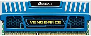 Corsair CMZ4GX3M1A1600C9B Vengeance Blue 4GB DDR3 1600MHz Desktop Memory — main product image