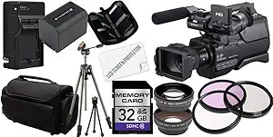 Sony HXR-MC2000U AVCHD Camcorder 32GB Package