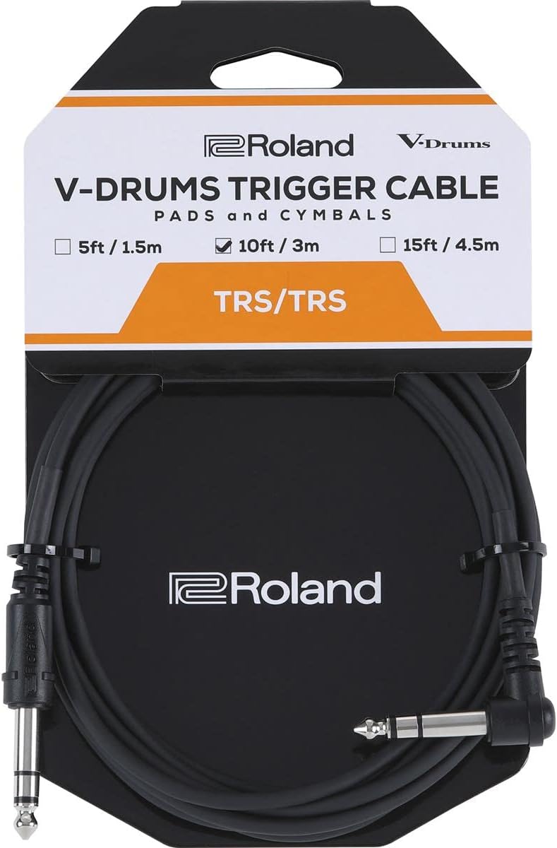 Roland PCS-10-TRA Electronic Drum Trigger Cable 10ft