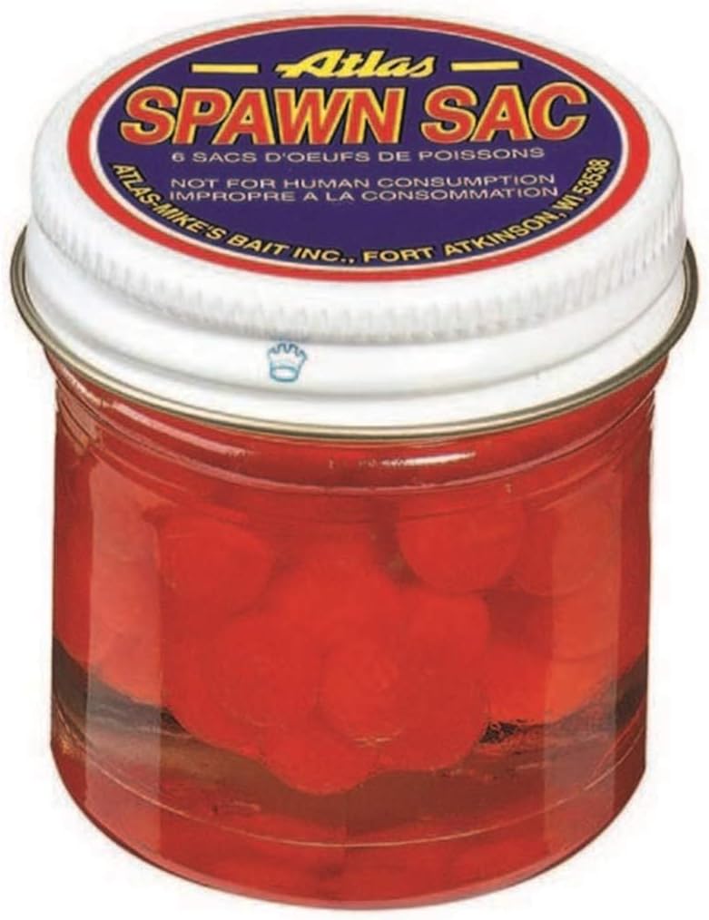 Atlas Fishing Bait Spawn Sacs - Orange — main product image