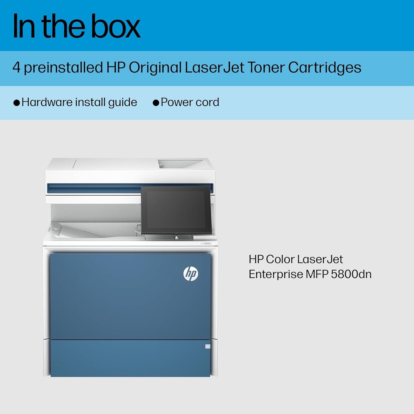 HP 5800dn Color LaserJet Enterprise MFP Printer