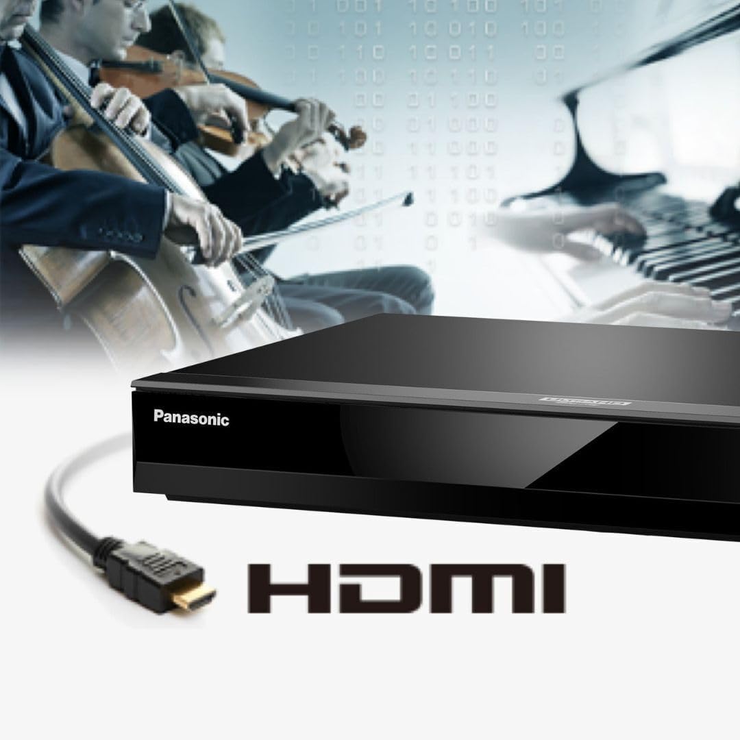 Panasonic DP-UB420-K 4K Blu-ray Player (Renewed)