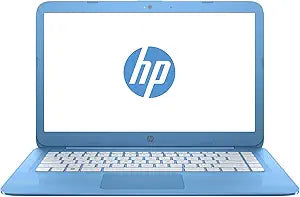 HP Stream Notebook 14-inch Blue Laptop (Renewed)