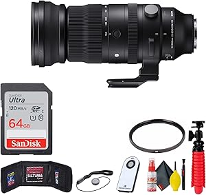 Sigma 747965 150-600mm Sony E-Mount Lens Bundle