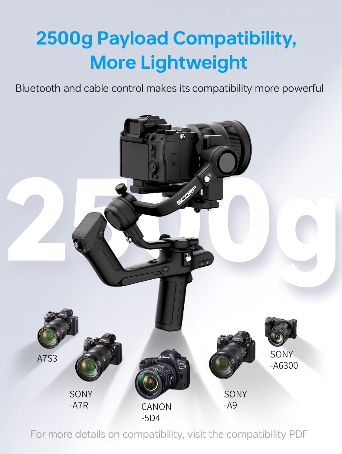 FeiyuTech F22KIT-SCOP832-OFY SCORP 2 Camera Gimbal Stabilizer
