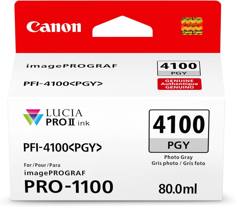 Canon 6784C002 PFI-4100 PGY Lucia PRO II Ink Tank — main product image
