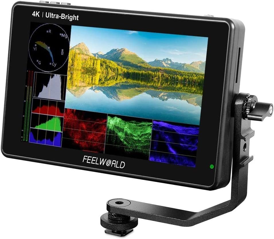 FEELWORLD LUT7 PRO+NP-F970 7" 2200nits Camera Field Monitor Bundle