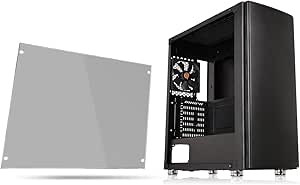 Thermaltake CA-1J6-00M1WN-00 Versa H27 Tempered Glass Mid-Tower
