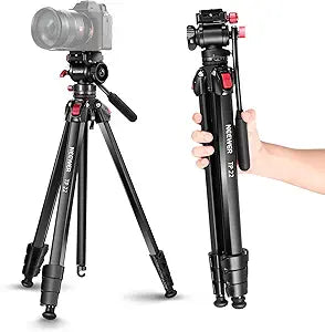 Neewer 10101794 63" Travel Video Tripod Fluid Head