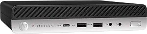 HP EliteDesk 705 G5 Mini PC Ryzen 5 PRO 16GB Renewed