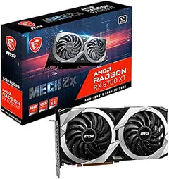 MSI RX 6700 XT MECH 2X 12G Radeon Gaming Graphics Card Renewed