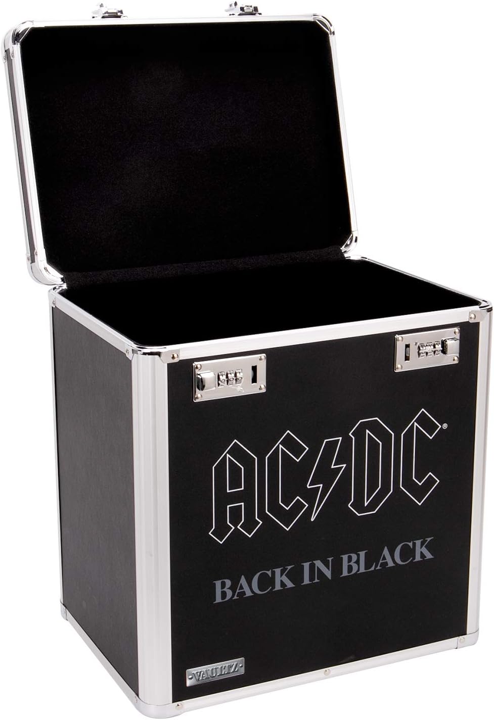 Vaultz VZ03922 Vinyl Record Storage Box - AC/DC Design