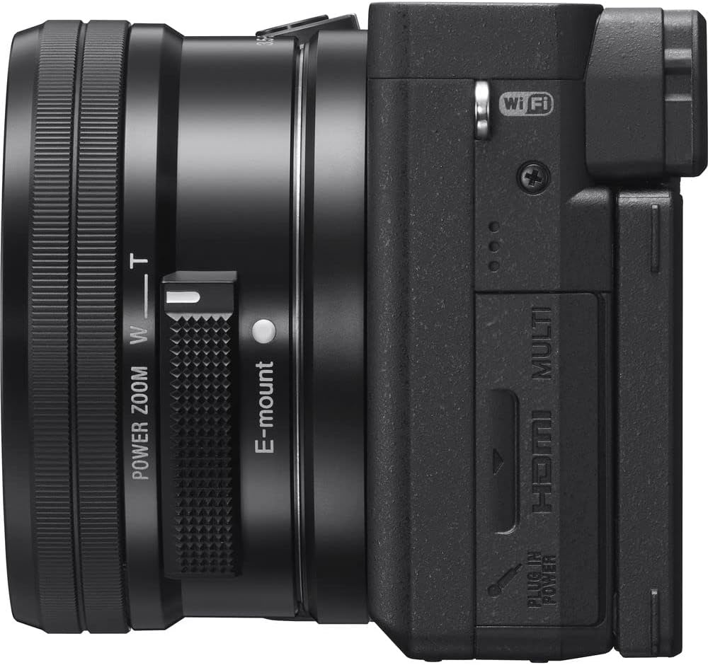 Sony ILCE-6400L/B a6400 16-50mm Lens Bundle
