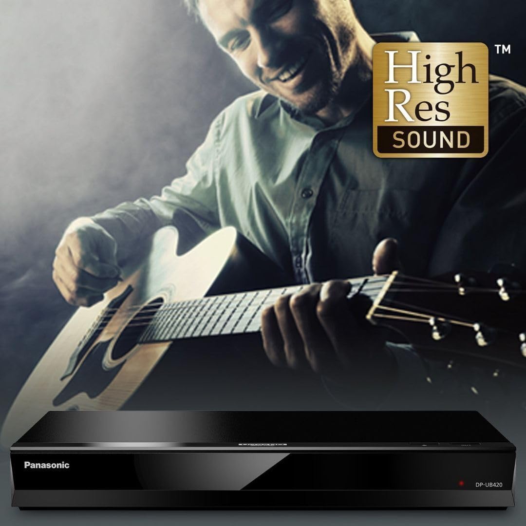 Panasonic DP-UB420-K 4K Blu-ray Player (Renewed)