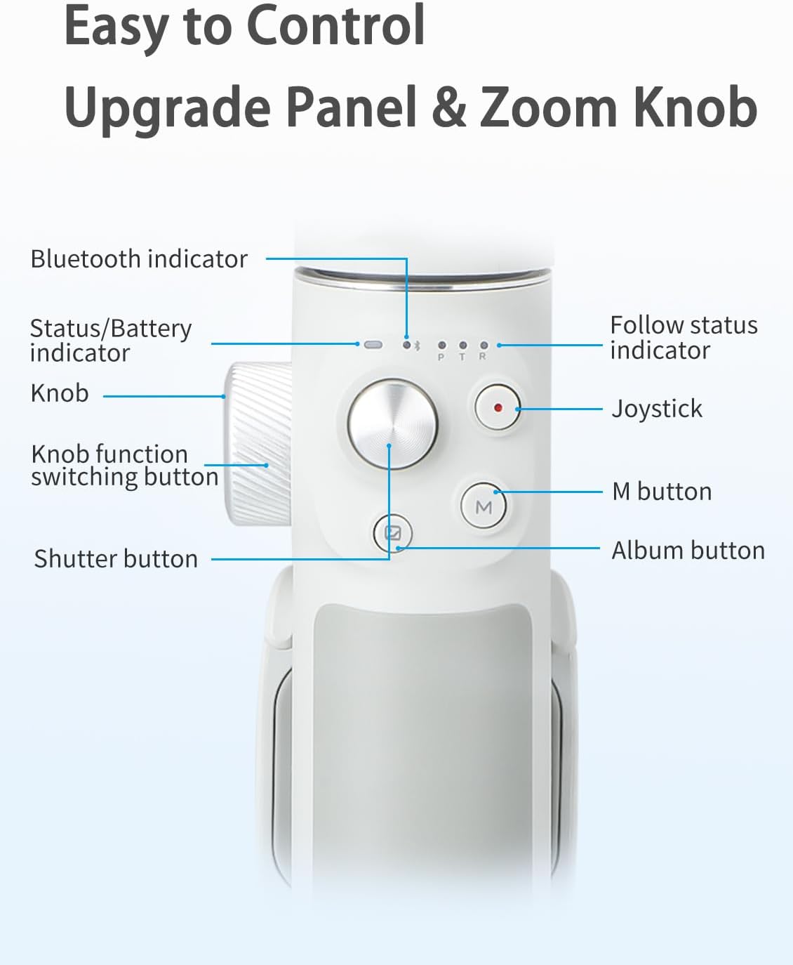 FeiyuTech US-V04-IM-BLE VB4 AI Smartphone Gimbal Stabilizer