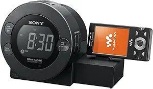 Sony ICFC8WM Walkman Clock Radio Dock - Black — main product image