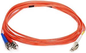 Monoprice 102623 Fiber Optic Cable LC/ST OM1 Multi Mode
