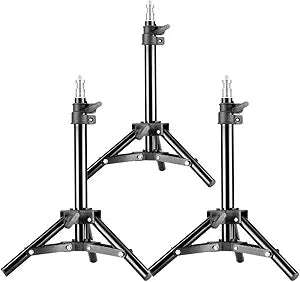 Neewer 90088369 Mini Photography Light Stands - 3 Pack — main product image