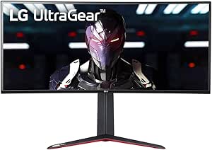 LG 34GN85B-B 34" UltraGear Curved Gaming Monitor 160Hz QHD