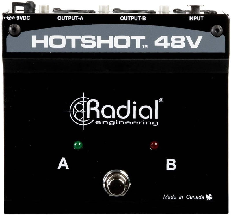 Radial Engineering R800 1505 HotShot 48V Condenser Microphone Switcher — main product image
