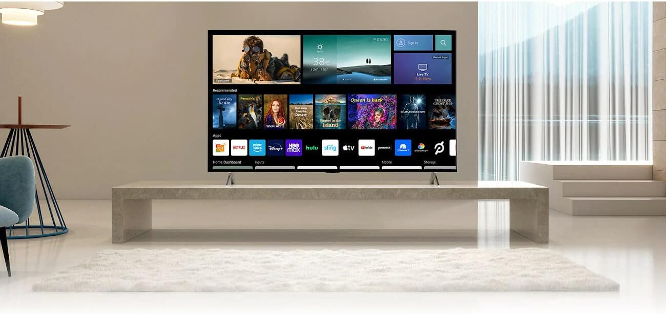 LG 65QNED80UQA 65" 4K QNED Smart TV - Alexa Built-in