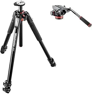 Manfrotto BG055XPROB52 055XPROB Tripod MVH502AH Pro Video Head Kit