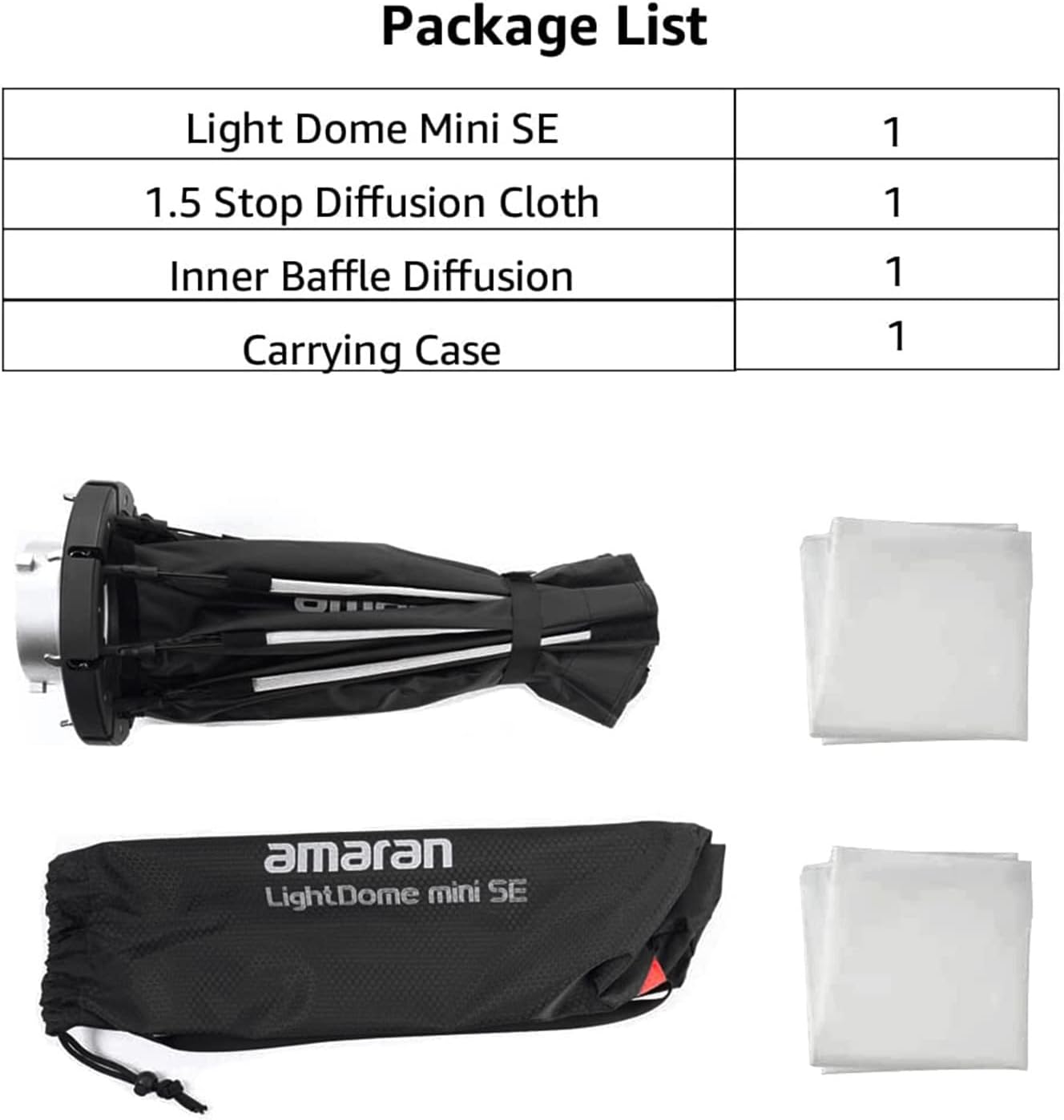 Aputure amaran Light Dome Mini SE Softbox Bowens Mount