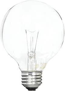 GE Lighting 570435 Crystal Clear Decorative Light Bulb