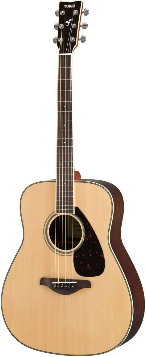 Yamaha FG830 Solid Top Folk Guitar Natural — main product image