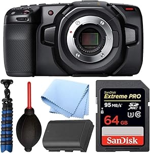 Blackmagic Design 4K Pocket Cinema Camera Bundle