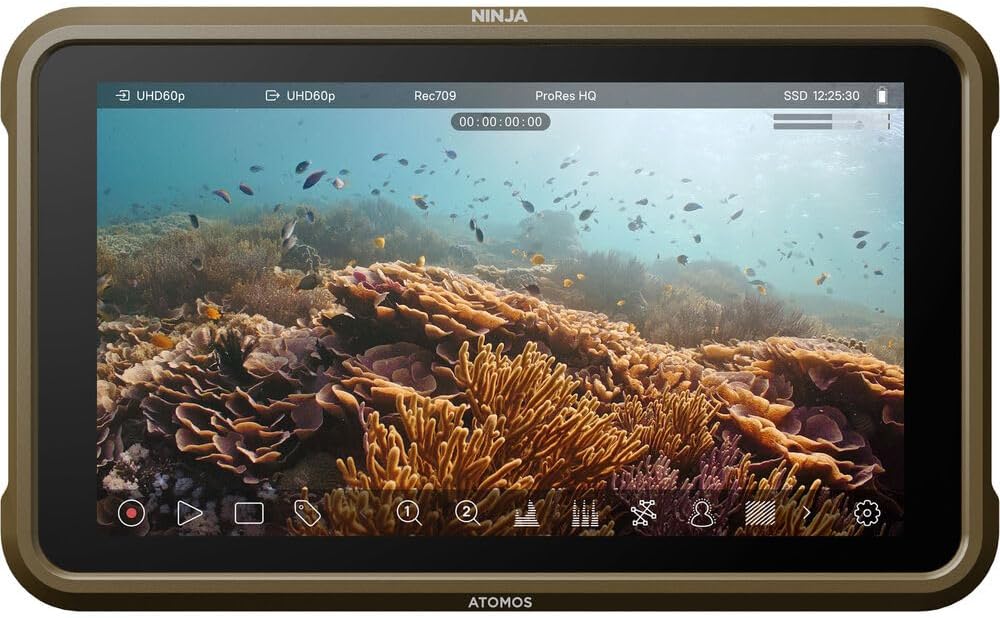 Atomos ATOMNJA004 Ninja 5.2" 4K HDMI Recording Monitor Bundle