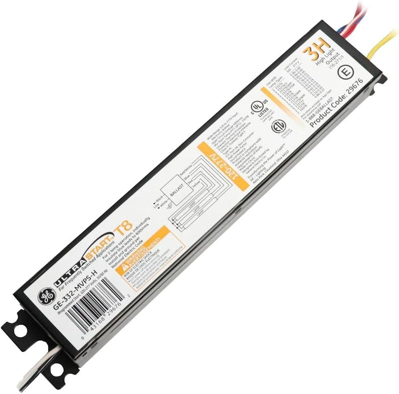 GE Lighting 29676 UltraStart Electronic Fluorescent Ballast — main product image