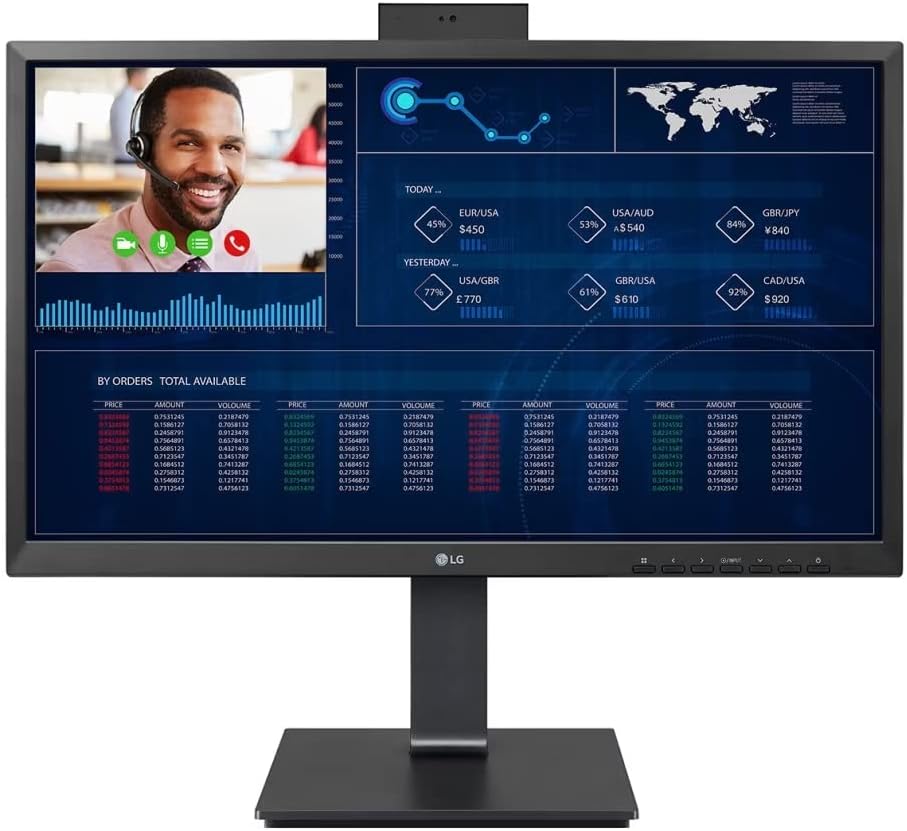 LG 24CN650N-6A 24" FHD IPS All-in-One Thin Client