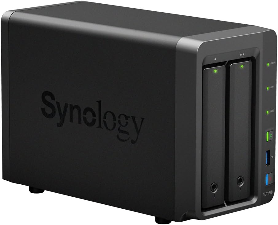 Synology DS71811 4TB NAS Server Intel Celeron 6GB