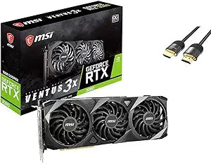 MSI GeForce RTX 3080 Ventus 3X LHR Gaming Graphics Card — main product image