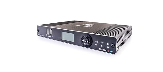 Kramer KDS-DEC7 4K60 AVoIP Decoder — main product image