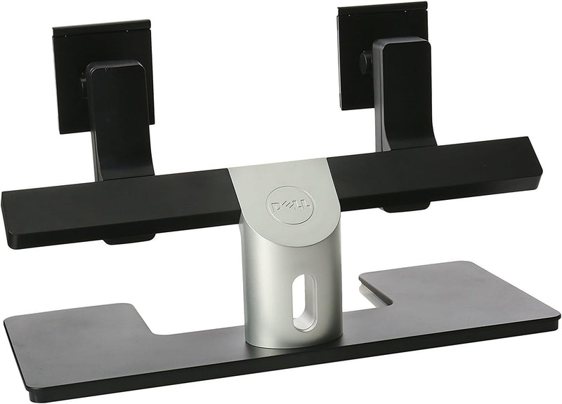 Dell MDS14A Dual Monitor Stand - Black/Silver — main product image