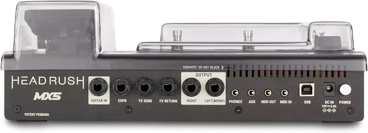 Decksaver DS-PC-HRMX5 Headrush MX5 Guitar Pedal Cover