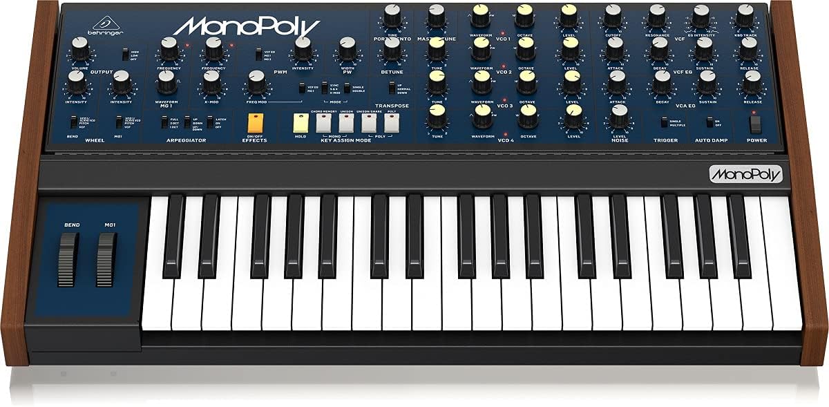 Behringer MONOPOLY Analog Synth 37-Key Polyphonic
