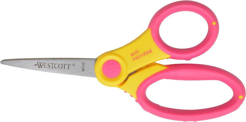 Westcott 14597 Kids Scissors 5-Inch, Right/Left Handed — main product image