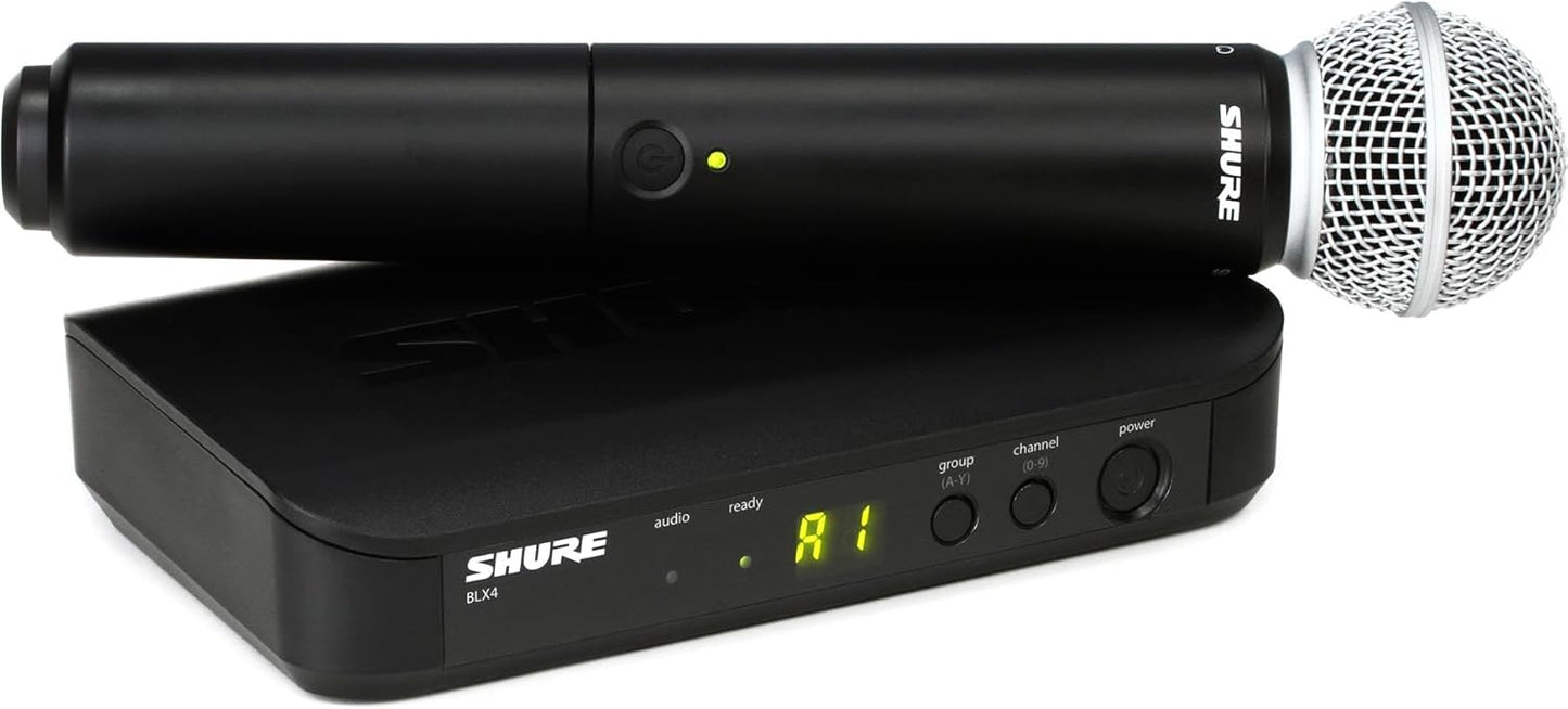 Shure BLX24/SM58-H10 SM58 Wireless Vocal Microphone System