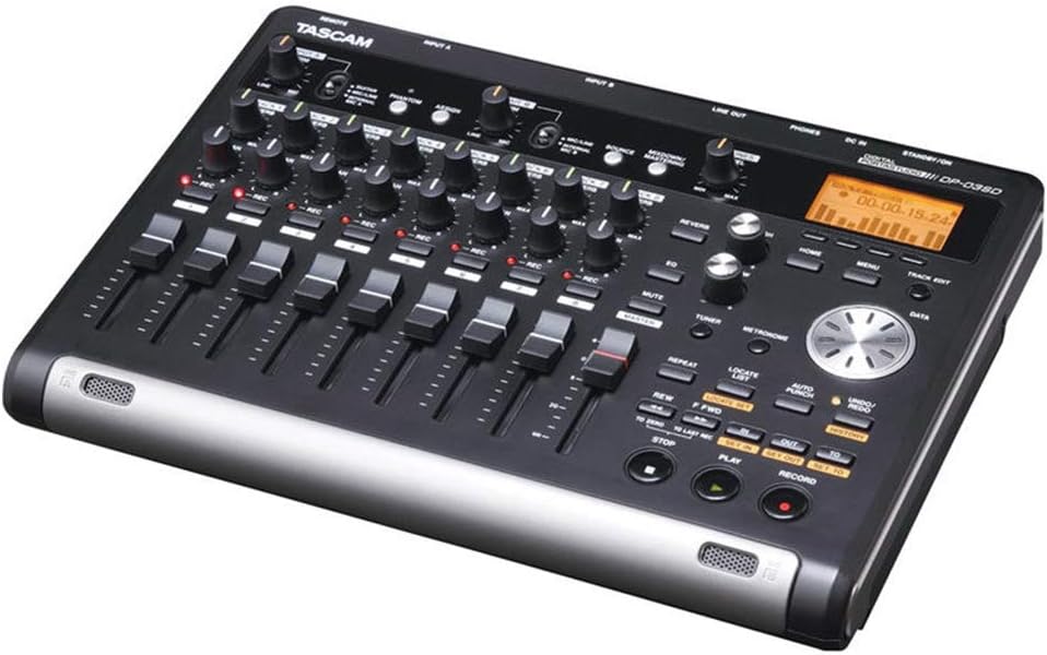 Tascam DP-03SD Digital Portastudio 8-Track Recorder 16GB Bundle